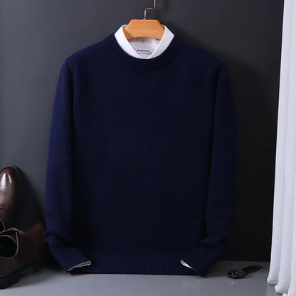 SAVRO | Men's Cashmere Sweater